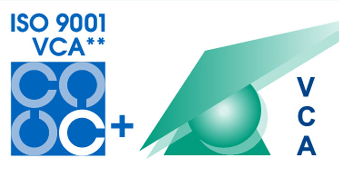 Sterk is wederom met vlag en wimpel geslaagd voor de hercertificering van de keurmerken ISO 9001 en VCA** en werd geprezen om zijn pro-actieve houding.