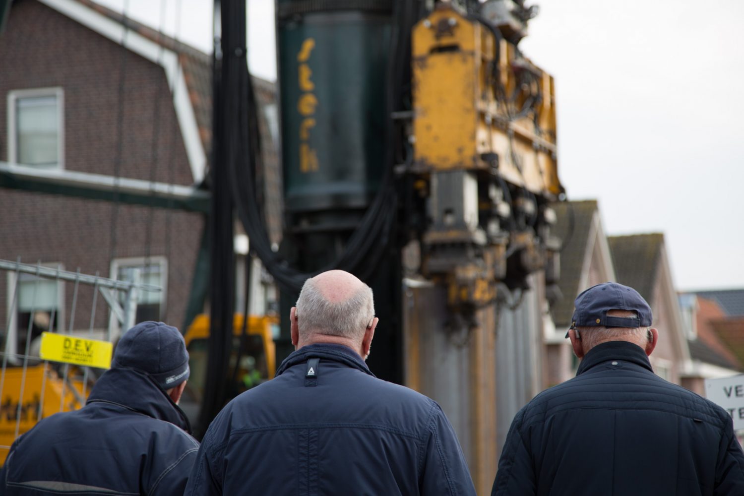 Damwand Drukken Nieuwe Haven Spakenburg