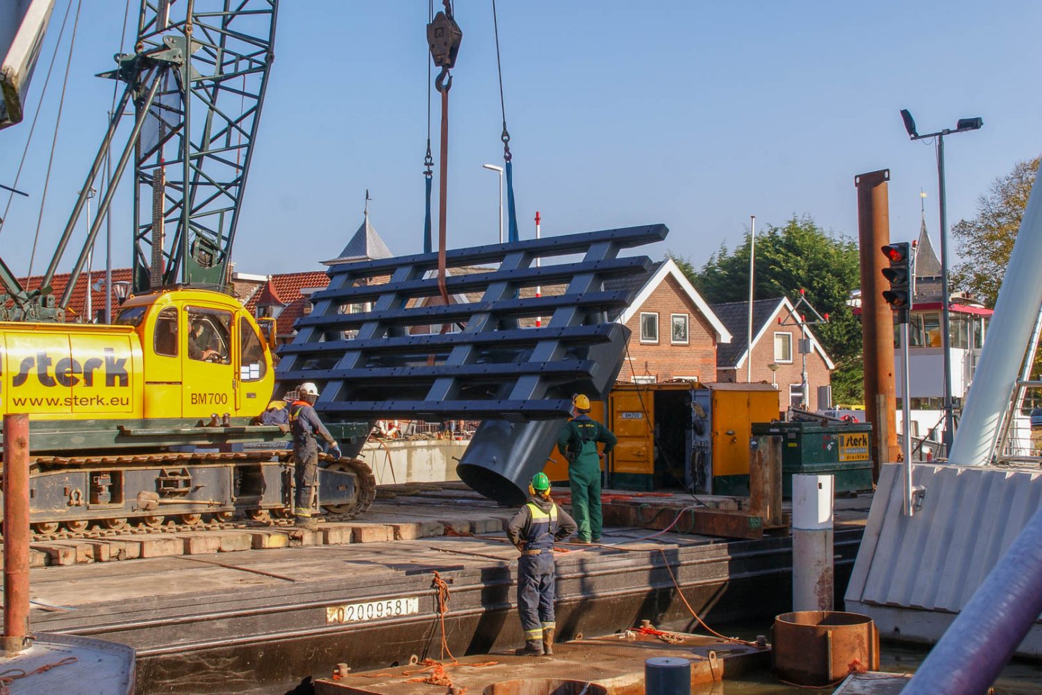 Sterk - Remmingwerk Stationsbrug Franeker