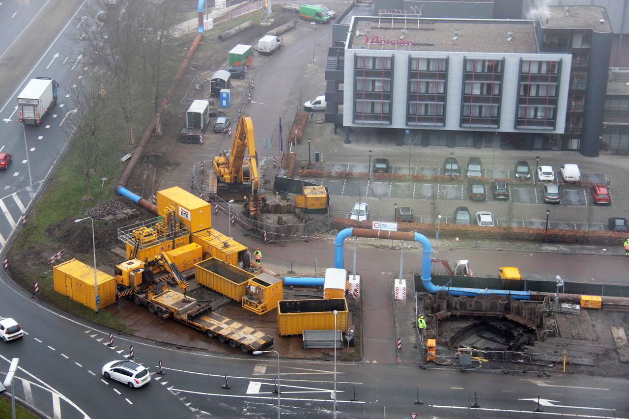 Verleggen riolering Vrijheidsplein