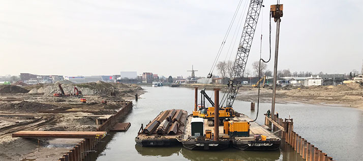 Sterk - Damwand trillen De Haven Spijkenisse