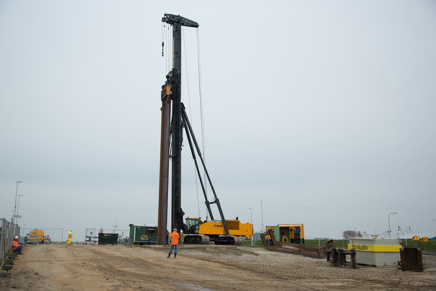 Sterk - Damwand Drukken Oudeschild Texel