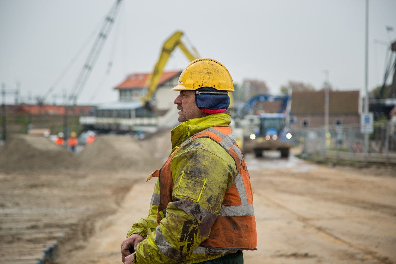 Sterk - Damwand Drukken Oudeschild Texel