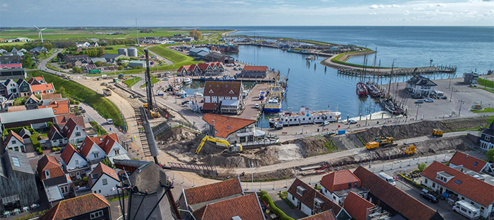 Texel Overzichtsfoto Oudeschild