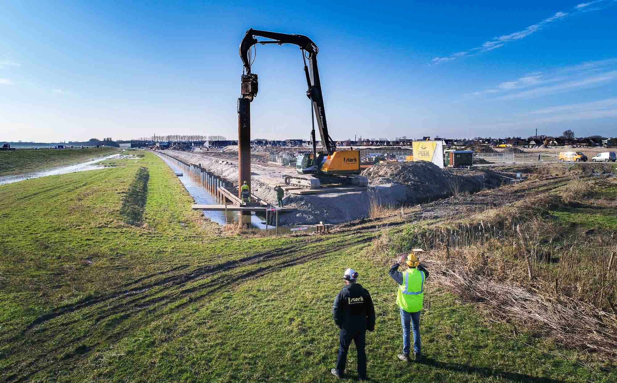 Sterk - Geluidsscherm A27 Blaricum