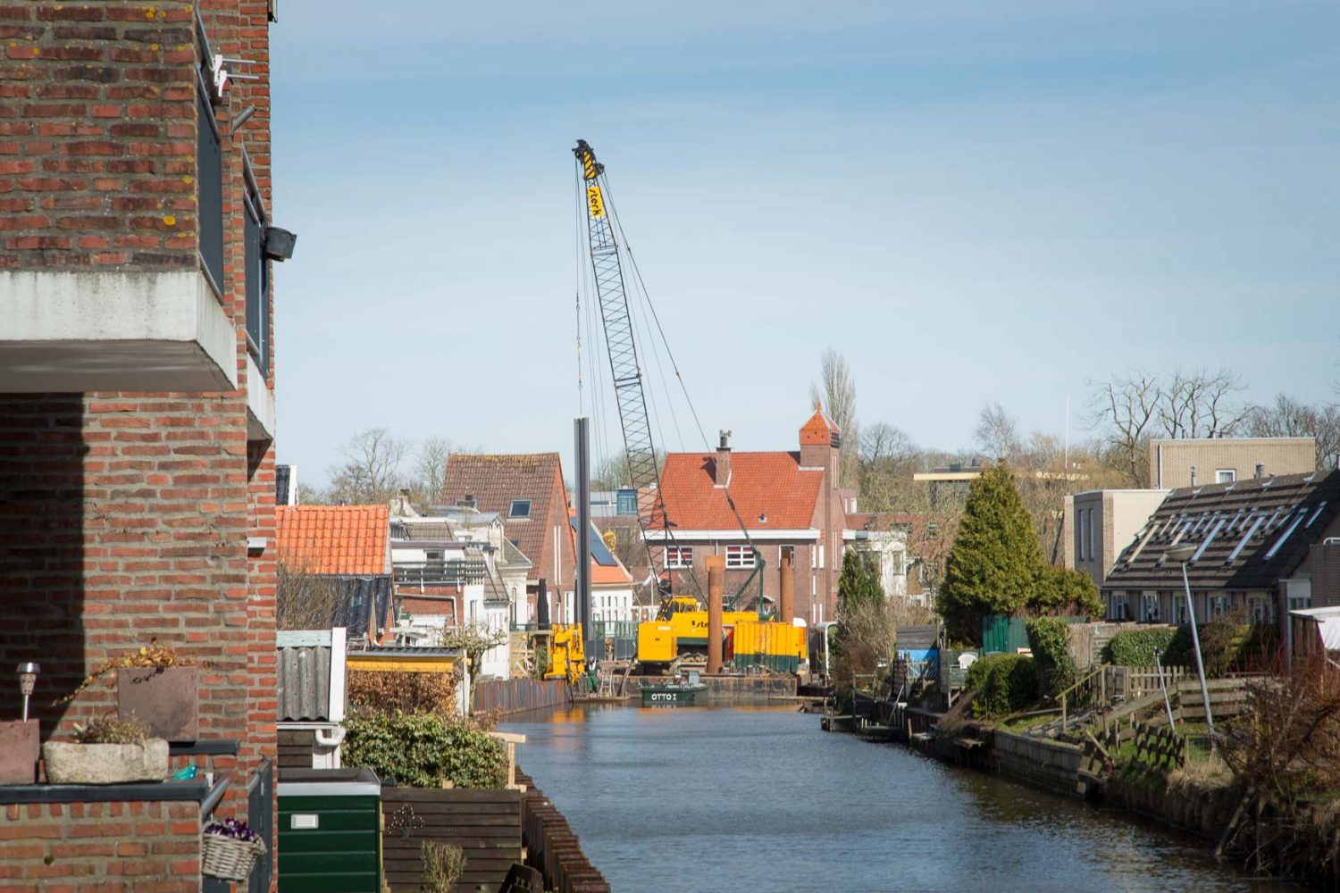 Sterk - Damwand Drukken Oeverbeschoeiing Appingedam