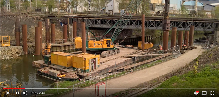 Sterk - Vervangen Spoorbrug Maubeuge (FR)