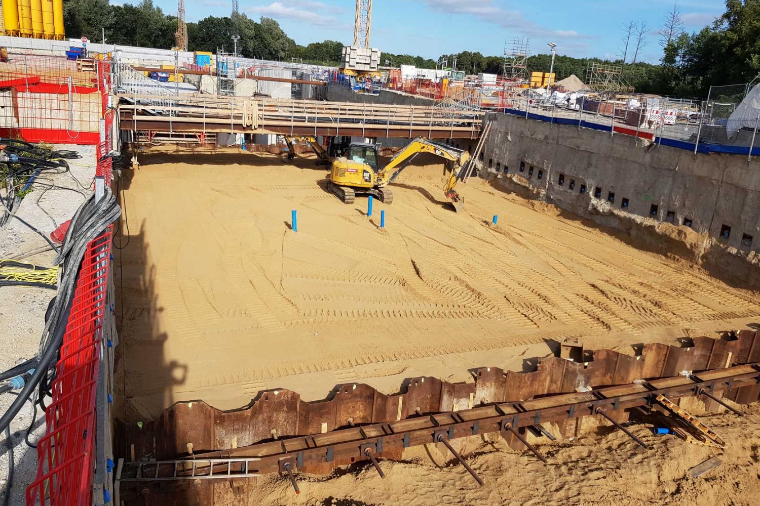 Sterk Spezialtiefbau - Fangedamm Hafentunnel Bremerhaven