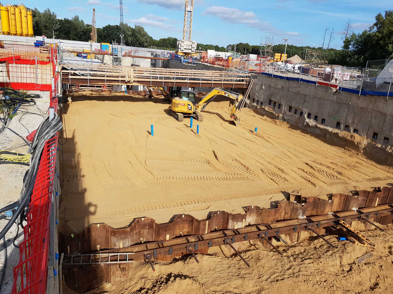 Sterk Spezialtiefbau - Fangedamm Hafentunnel Bremerhaven
