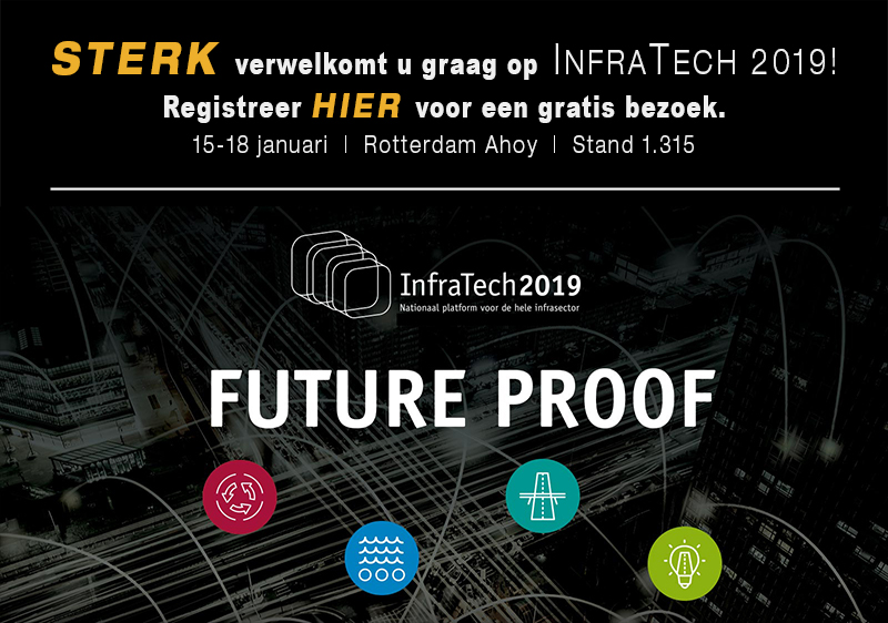 Bezoek Sterk op Infratech 2019