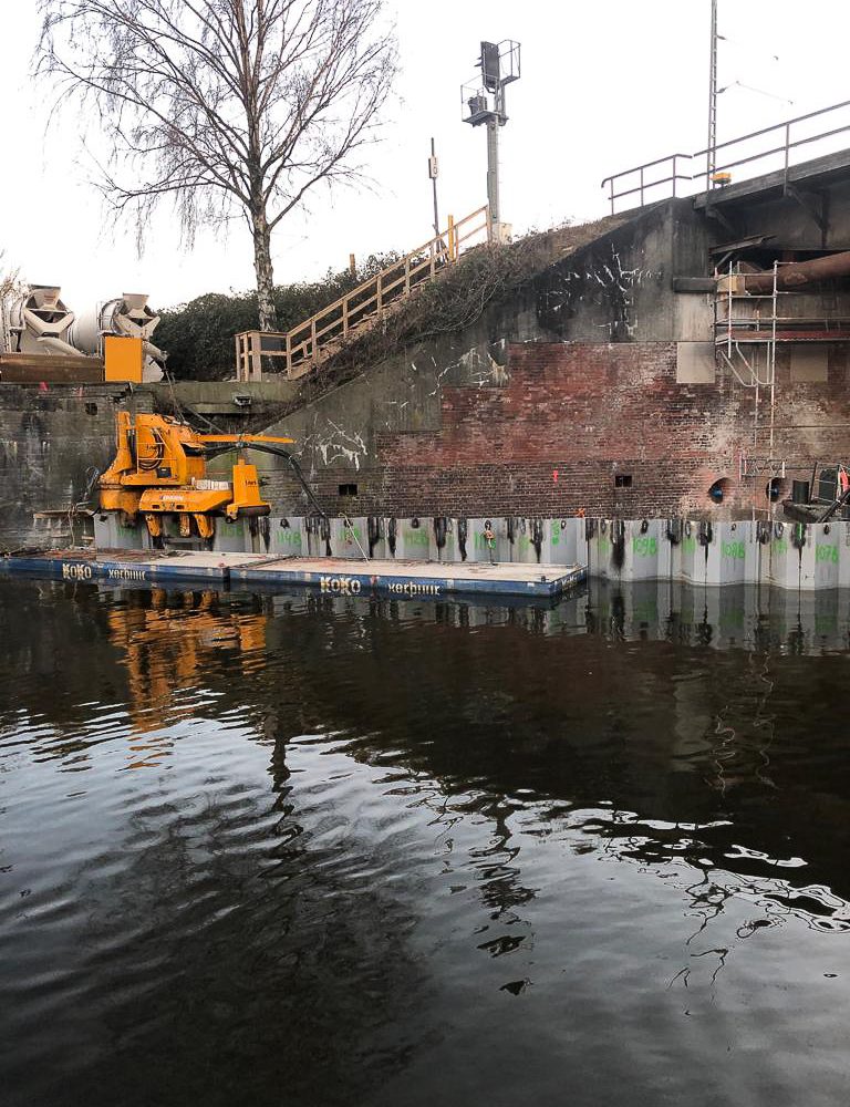 Sterk Silent Piler Hamburg Vibrationsfrei Einpressen