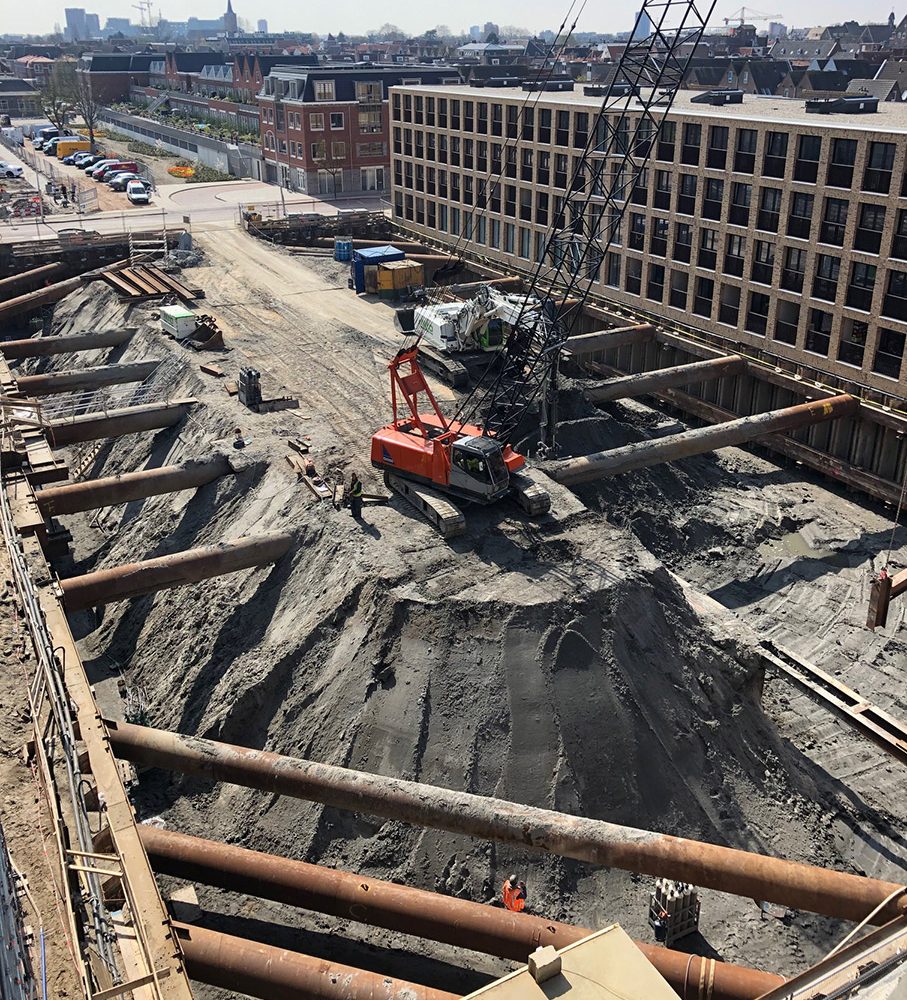 Sterk - Stempelraam Meelfabriek Leiden