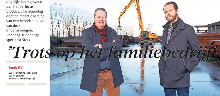 Een leuk beeldend stuk over Sterk in de Gooi- en Eemlander. Over duurzaamheid, verantwoordelijkheid, en ook een beetje over voetbal...