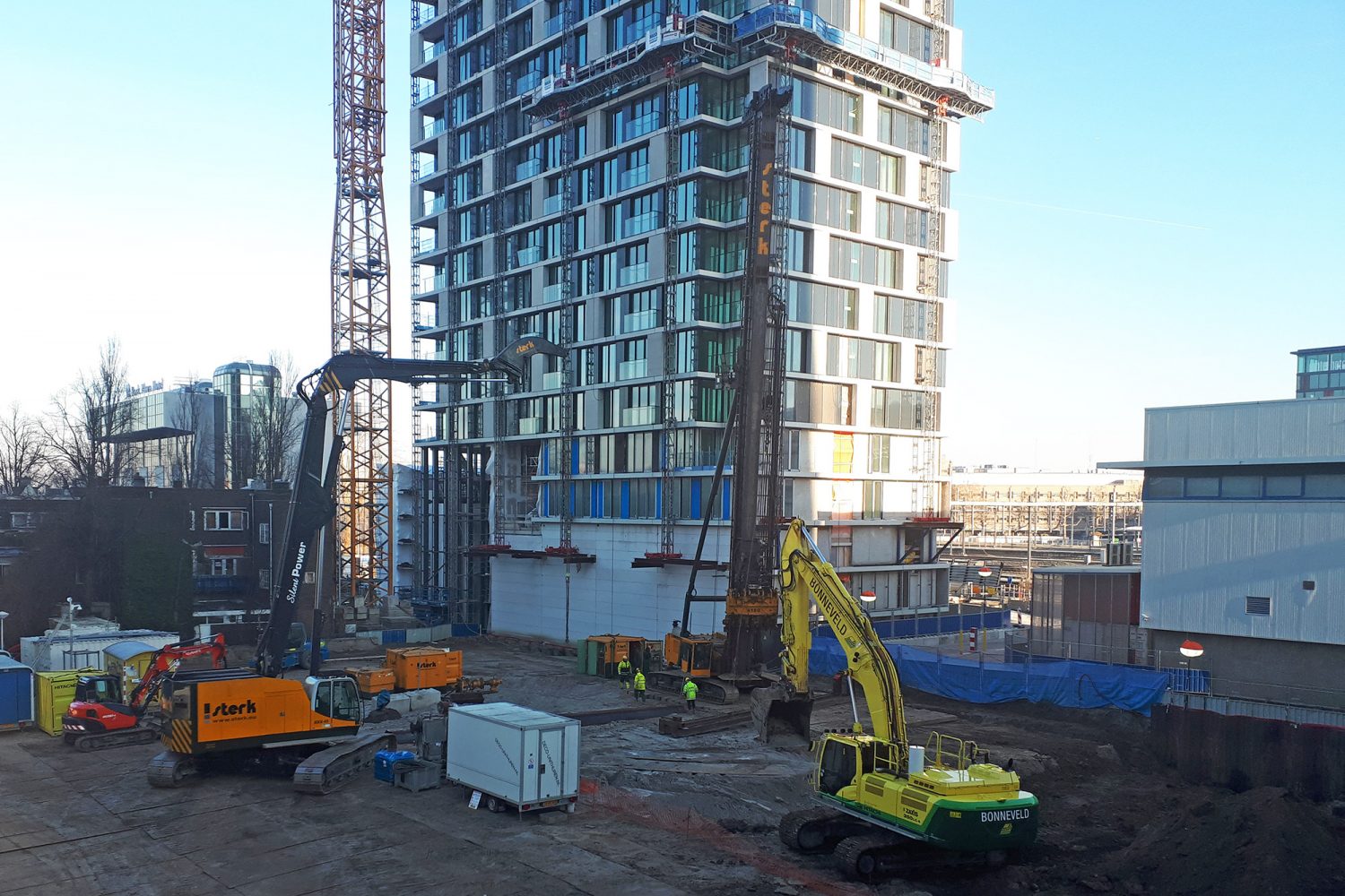 Sterk - Damwand en hulpbrug Utrecht