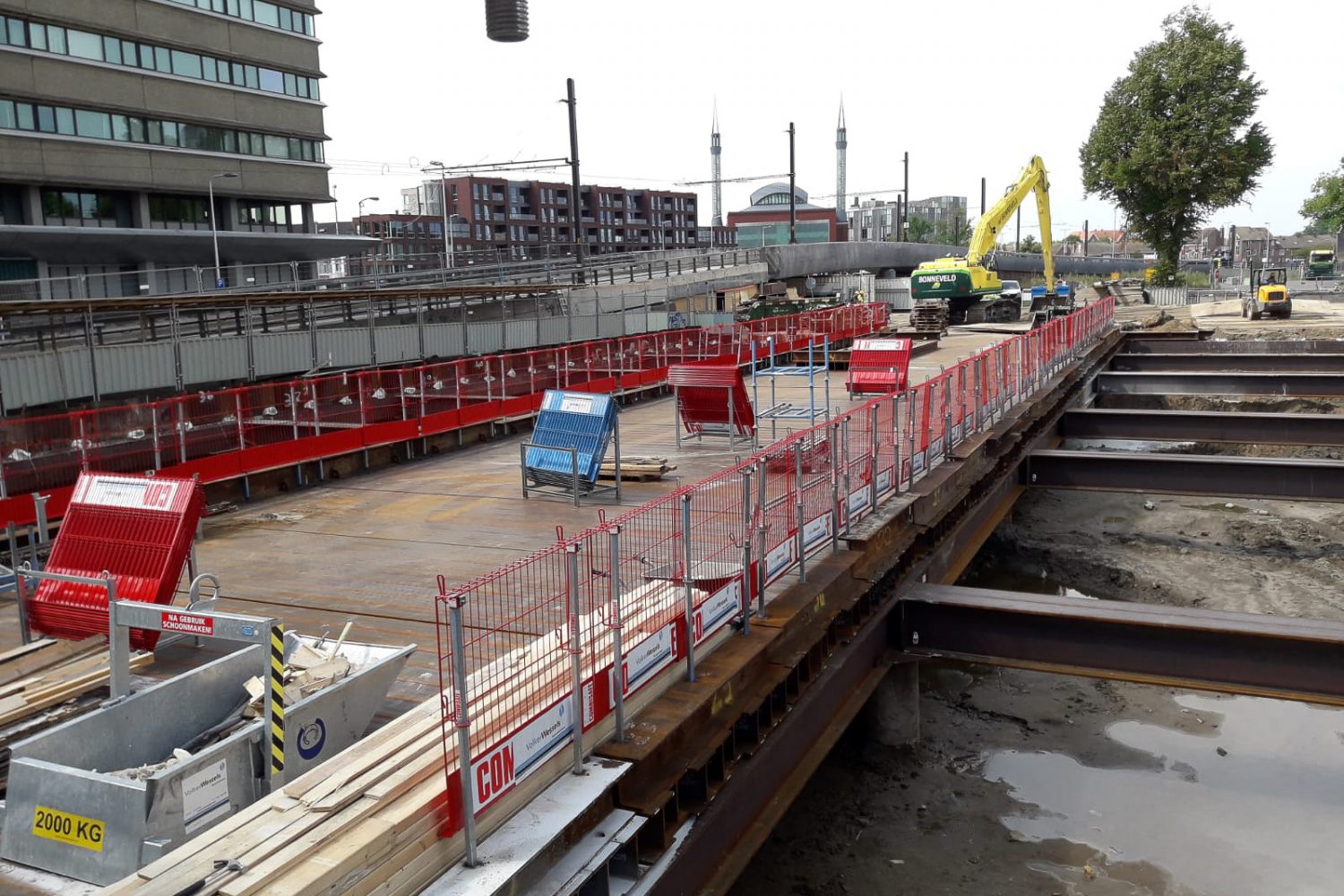 Sterk - Damwand en hulpbrug Utrecht