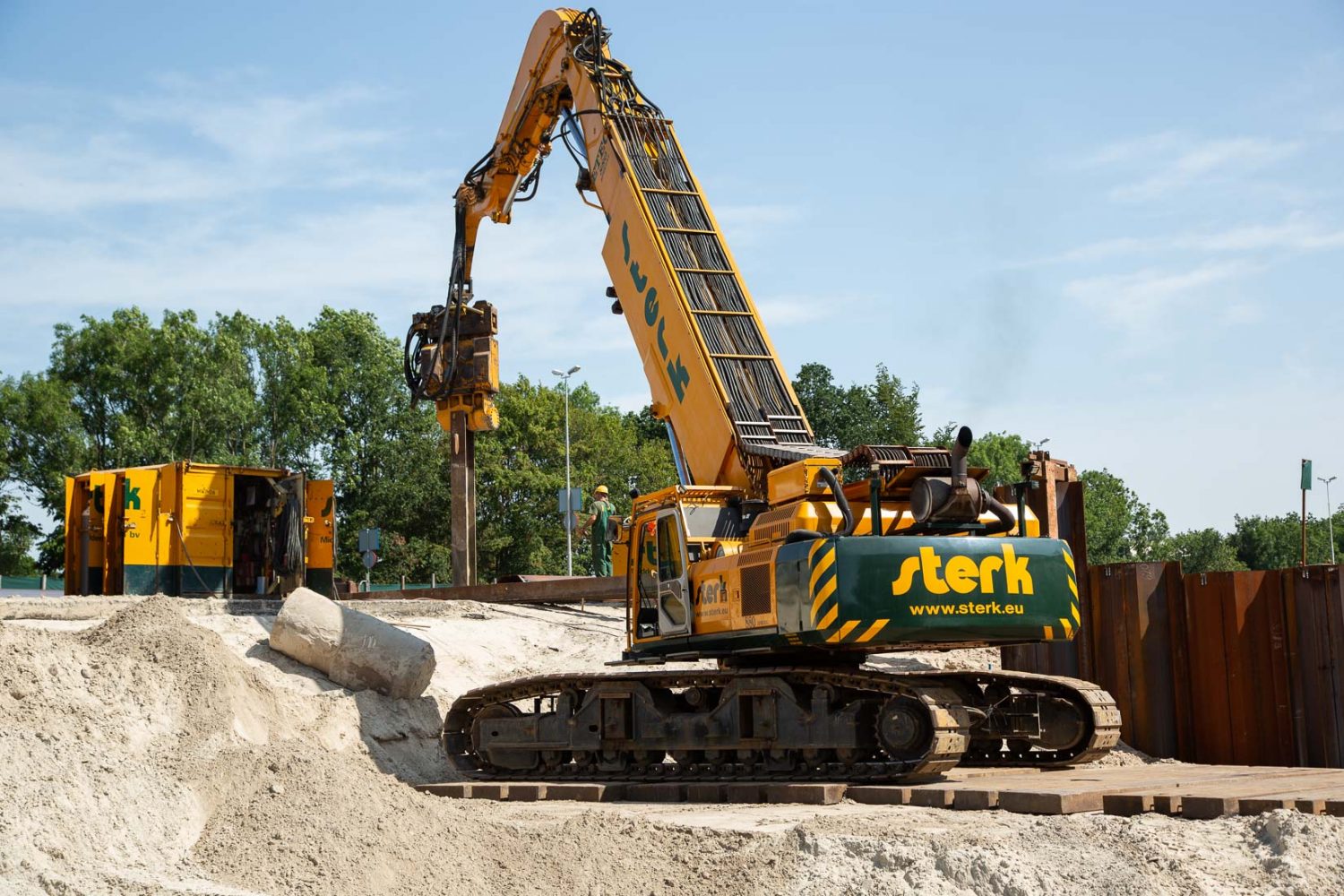 Sterk - Damwand verdiepte ligging Groningen