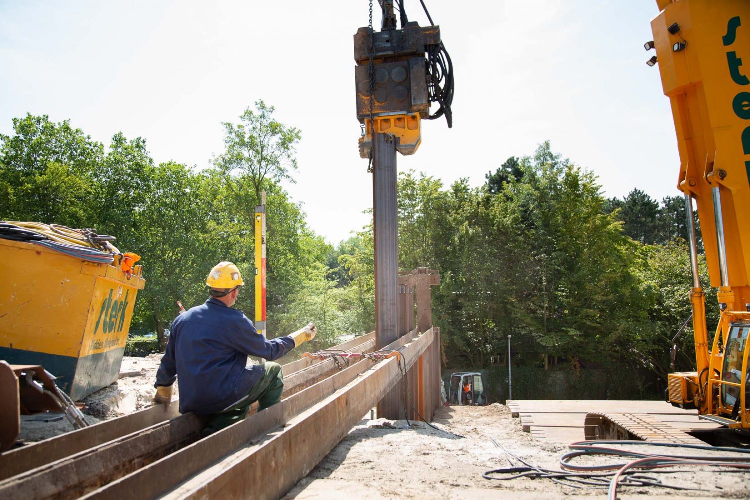 Sterk - Damwand verdiepte ligging Groningen