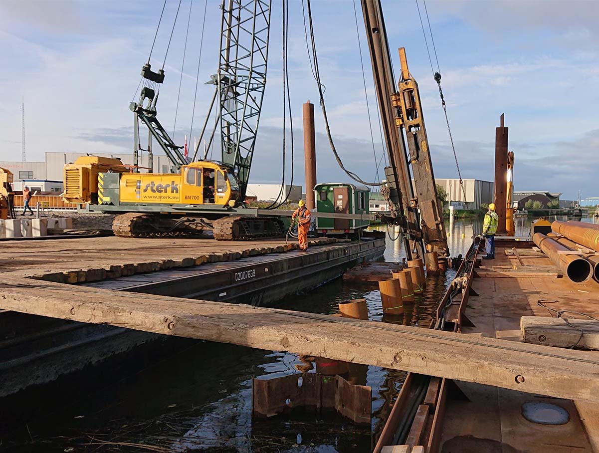 Sterk Trillen Hijen Buizen Ponton Foto 3!